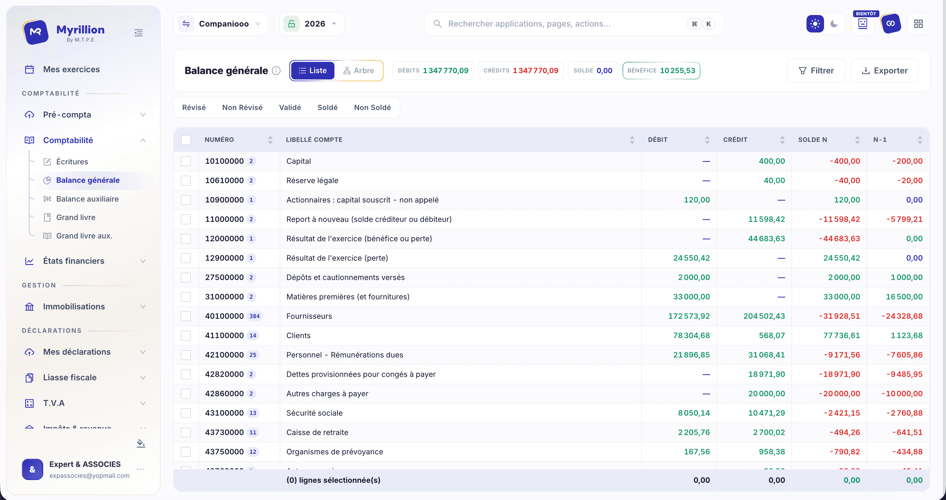 Plateforme web MTPE